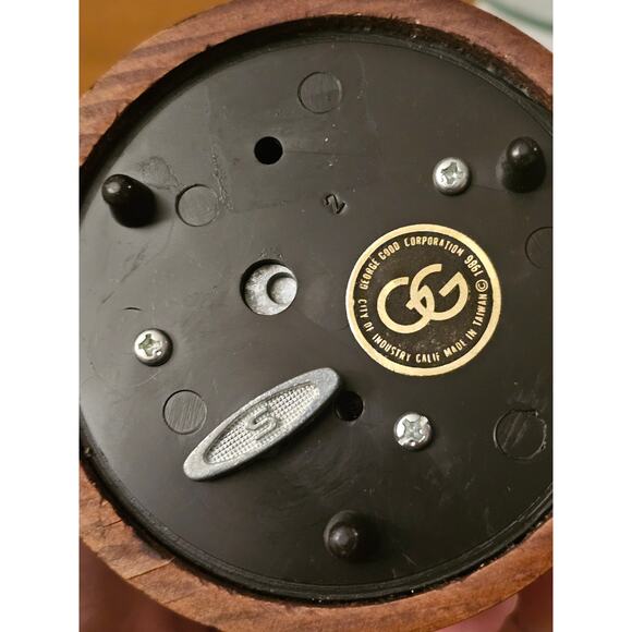 Vintage George Good Corp Santa Snowglobe Music Box Christmas 1986 (gg236) - Picture 3 of 7